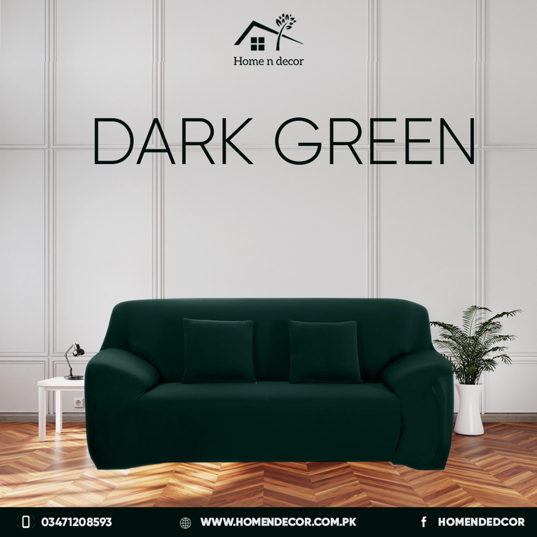 WhatsApp Image 2026-02-18 at 3.33.52 PM Cotton Jersey Sofa Cover (Dark Green) - Image 1